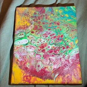 Acrylic Pour Painting